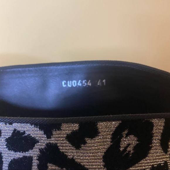 DOLCE & GABBANA Animal Print Grosgrain Trim Boots - Picture 4 of 14